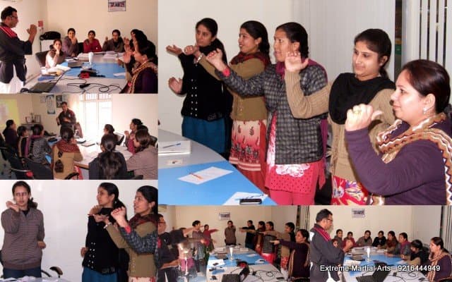 Self Defence Seminar at WeP Solutions, Baddi