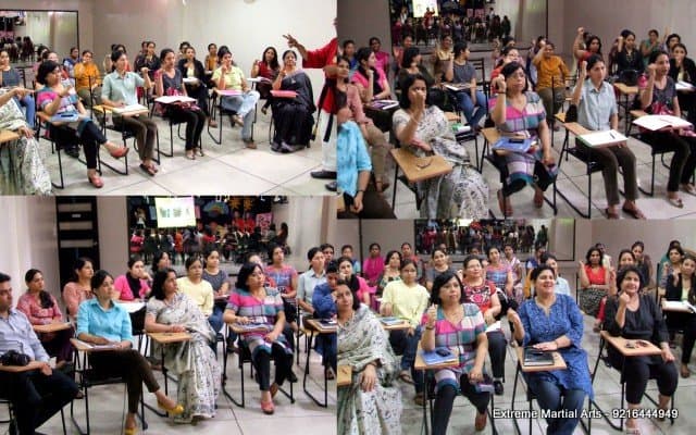 Self Defence Seminar at The British School, Sector 8, Panchkula