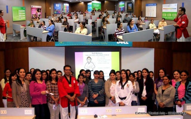 Self Defence Seminar at Dell International Services Pvt Ltd, Mohali