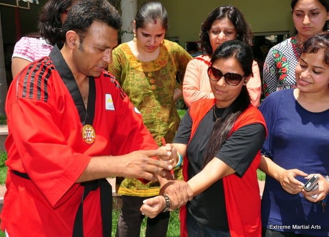 Self Defence Seminar at The British School, Sector 44, Chandigarh