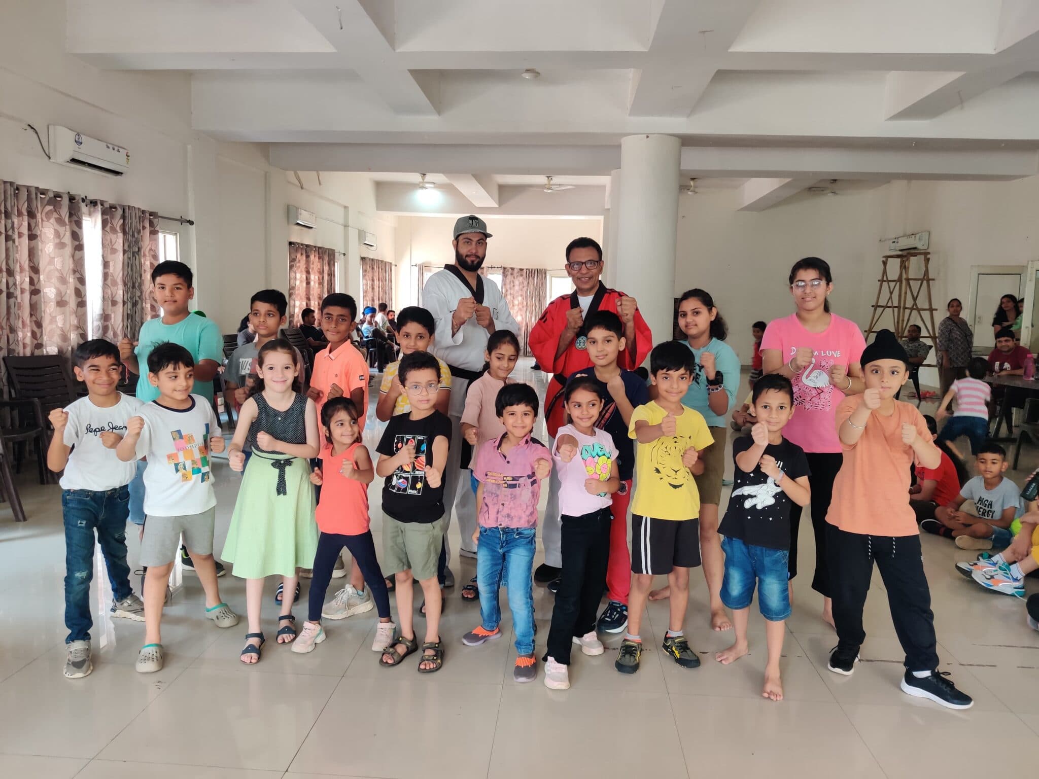 50 children joined the Jalvayu Towers, Sunny Enclave, Mohali