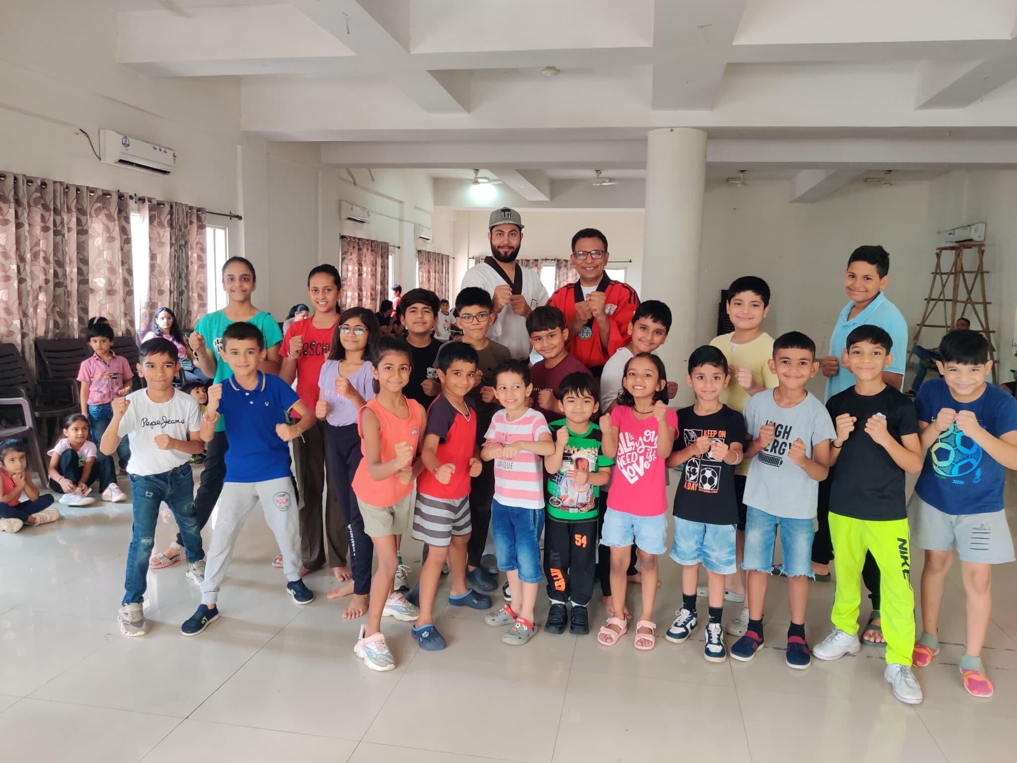 50 children joined the Jalvayu Towers, Sunny Enclave, Mohali