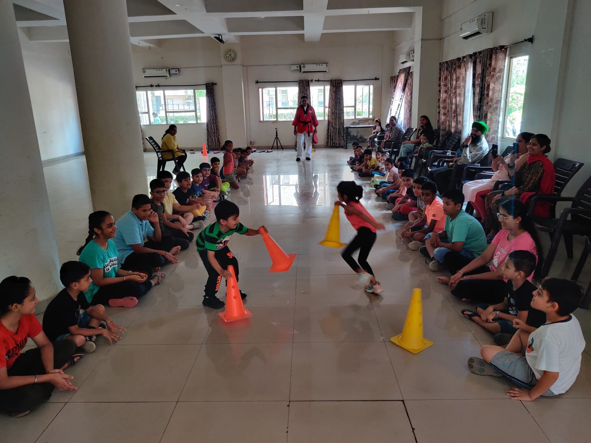 50 children joined the Jalvayu Towers, Sunny Enclave, Mohali