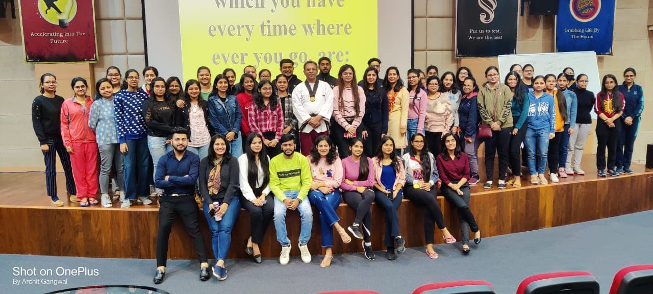 Self Defence Seminar held at LM Thapar School of Management, Dera Bassi, Rājpura, Punjab
