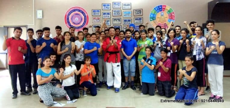 Self Defence Seminar at Rajiv Gandhi National Institute of Youth Development – Chandigarh