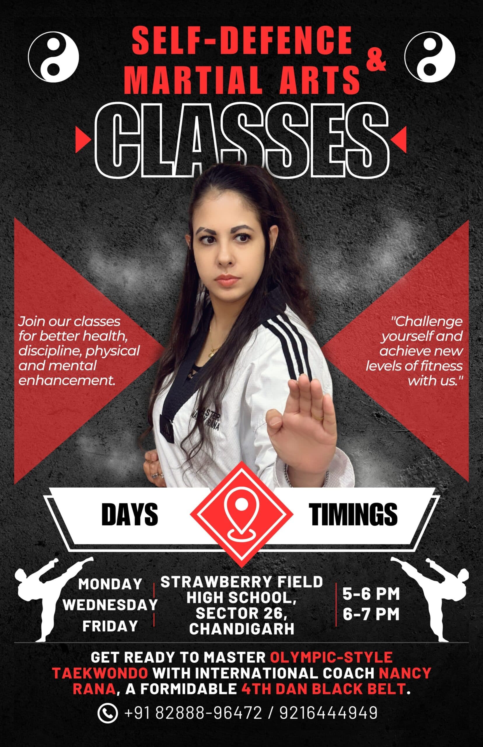 Nancy is Back – Taekwondo Classes Take a New Twist